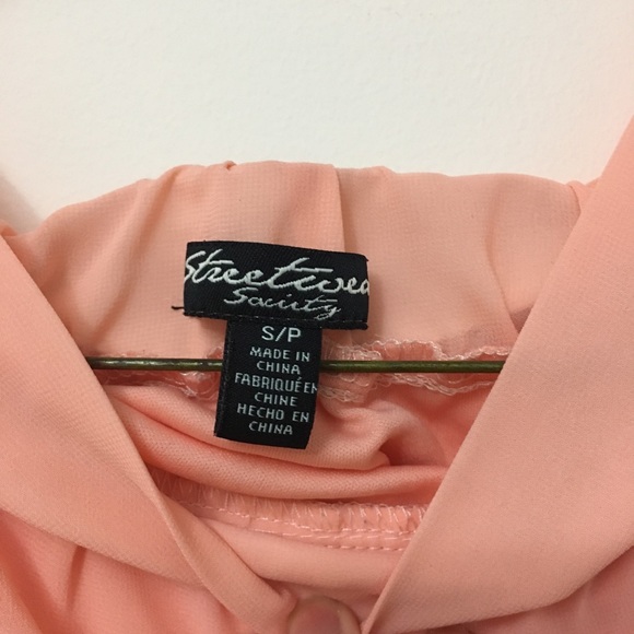 Ballerina Pink High Low Flowing Skirt - Picture 3 of 5